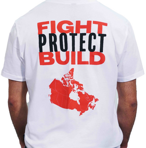 FIGHT PROTECT BUILD UNISEX T-SHIRT - EN