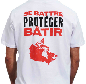 FIGHT PROTECT BUILD UNISEX T-SHIRT - FR